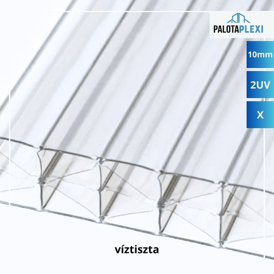 Exolon ® Víztiszta | 10mm | Kétoldalt UV védett | Erősített